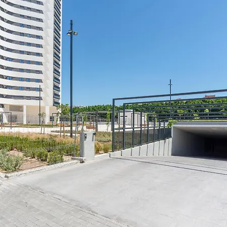 Apartment Skyline Rooftop Pool & Coworking By Ele *